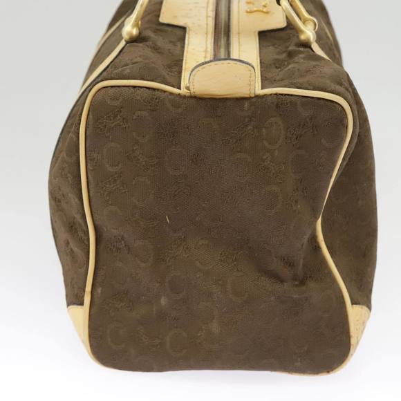 CELINE C saluki Hand Bag Canvas Brown Auth 99417 - Picture 3 of 16